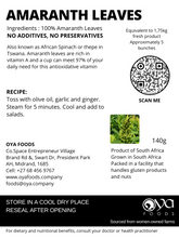 Load image into Gallery viewer, Dried Amaranth Leaves (140g)