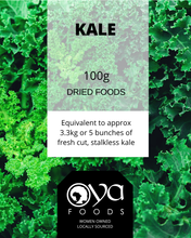 Load image into Gallery viewer, Dried Kale 100g