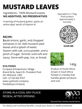 Load image into Gallery viewer, Dried Mustard Leaves 140g