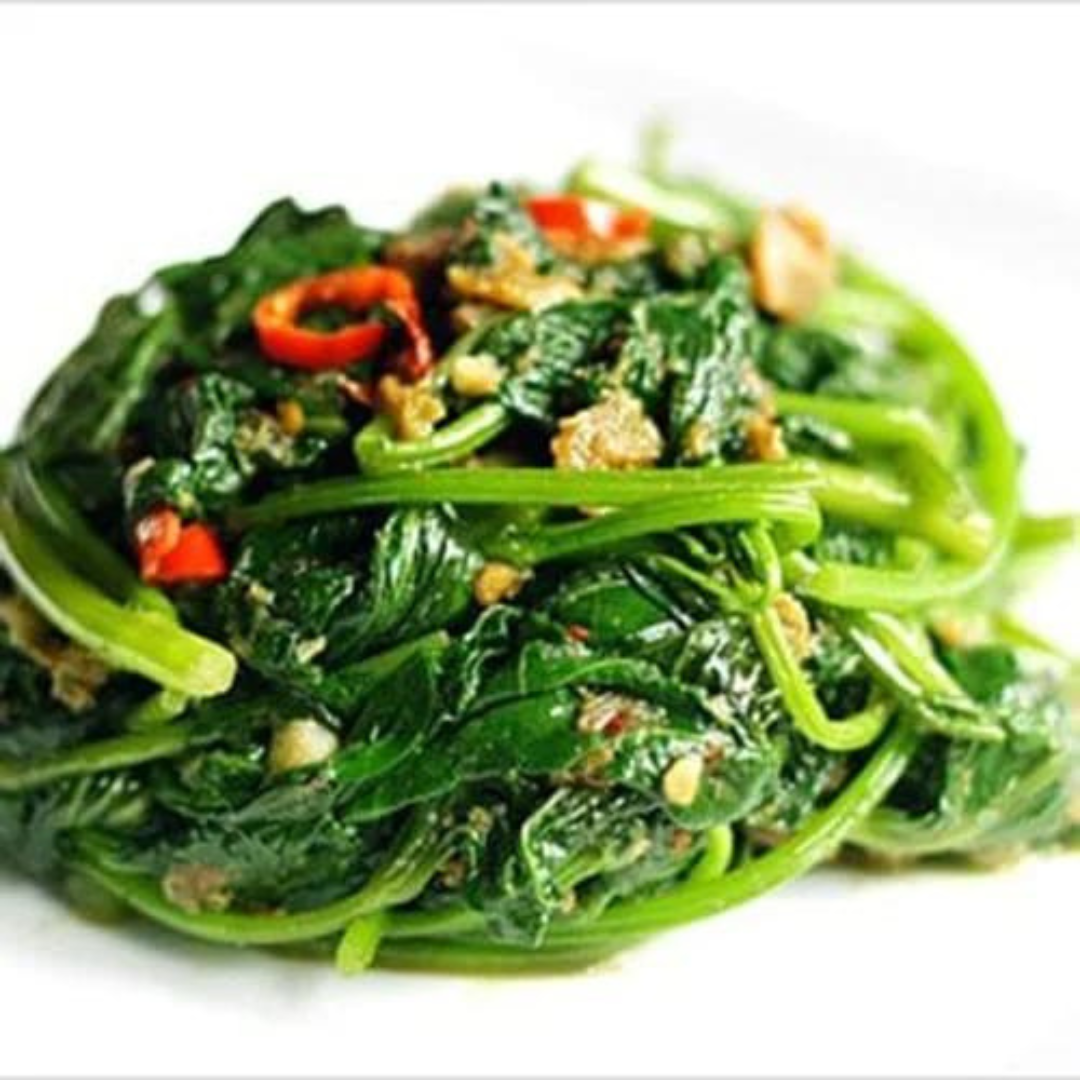 Recipe Spotlight: Flavourful Dried Sweet Potato Leaves Stir-Fry