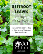 Load image into Gallery viewer, Dried Beetroot Leaves 100g
